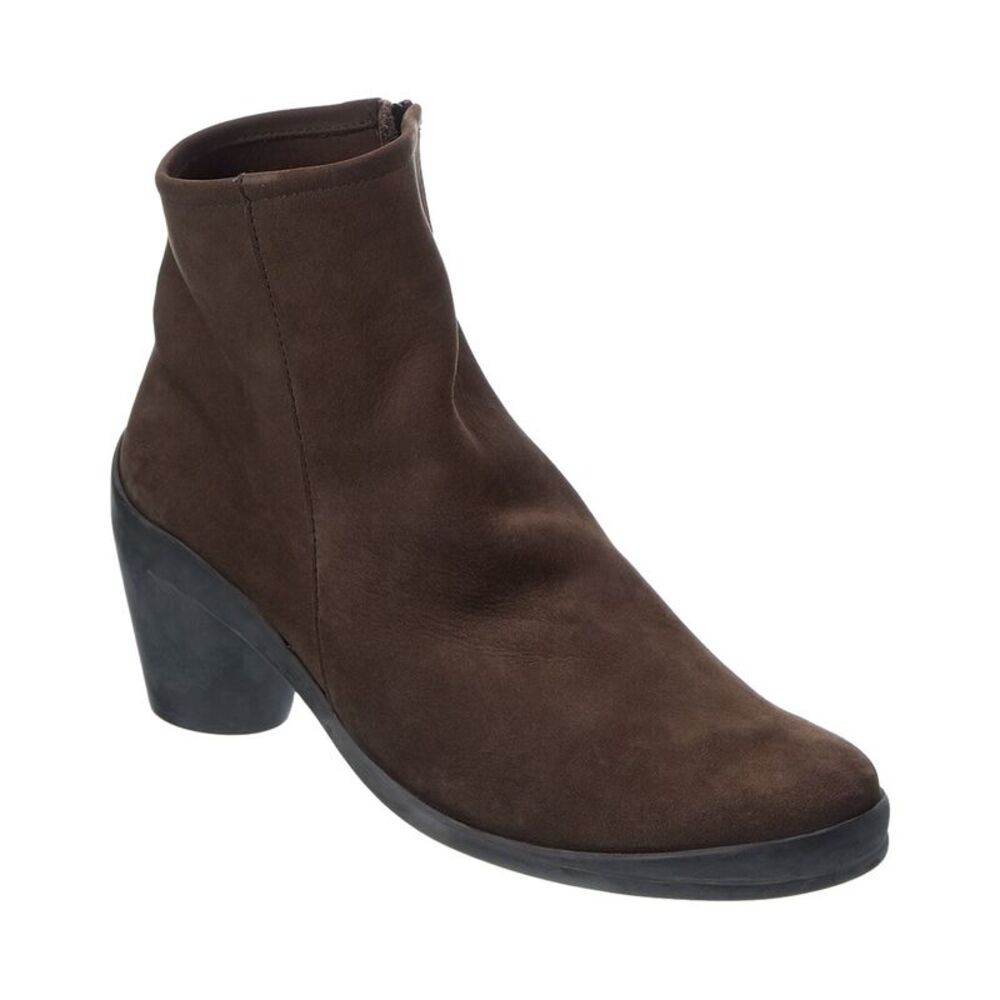 Arche Gasam Leather Bootie, Green
